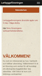 Mobile Screenshot of lerbyggeforeningen.se