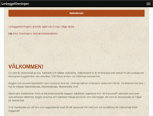 Tablet Screenshot of lerbyggeforeningen.se